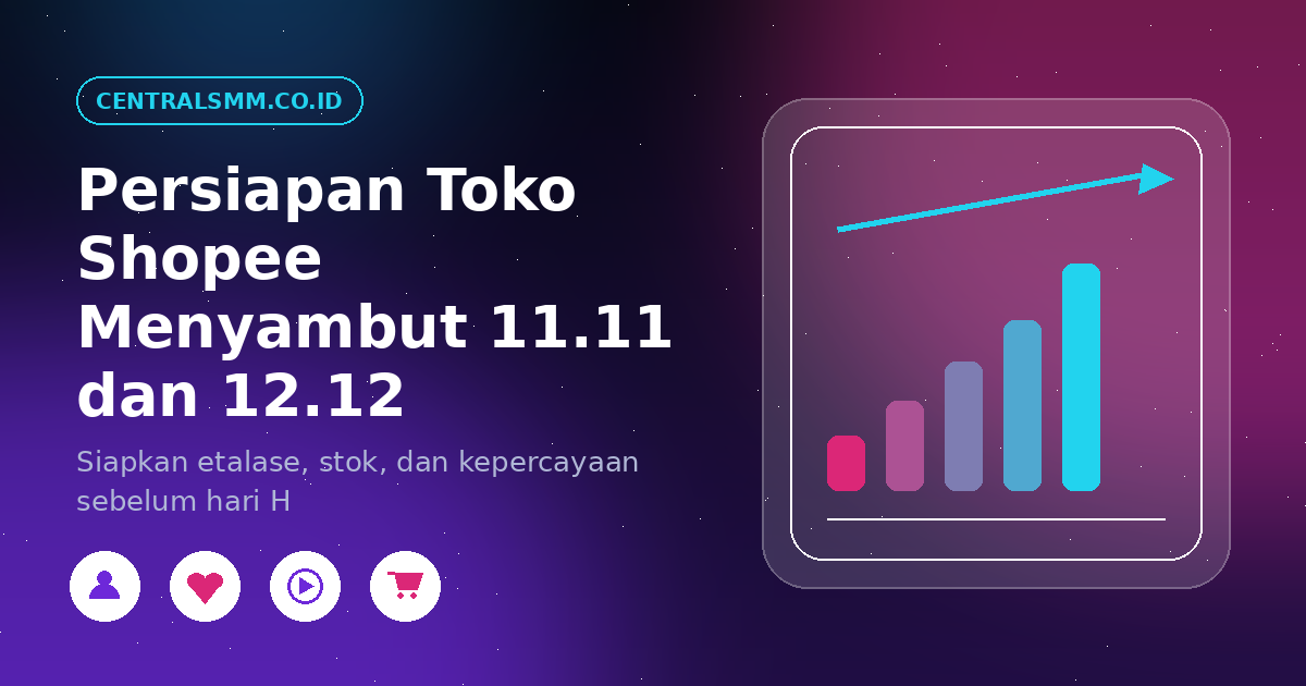 Persiapan Toko Shopee Menyambut 11.11 dan 12.12